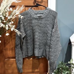 American eagle sweater grey small gently used good condition